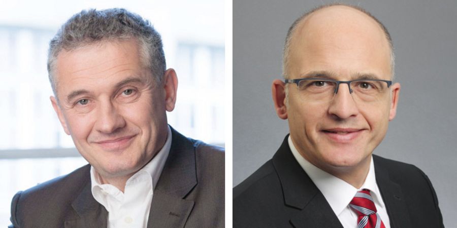 Bruno Grandjean, CEO und President, der Redex Group und Dr. Ullrich Speer, Vice President Sales & Marketing der Bühler Redex GmbH