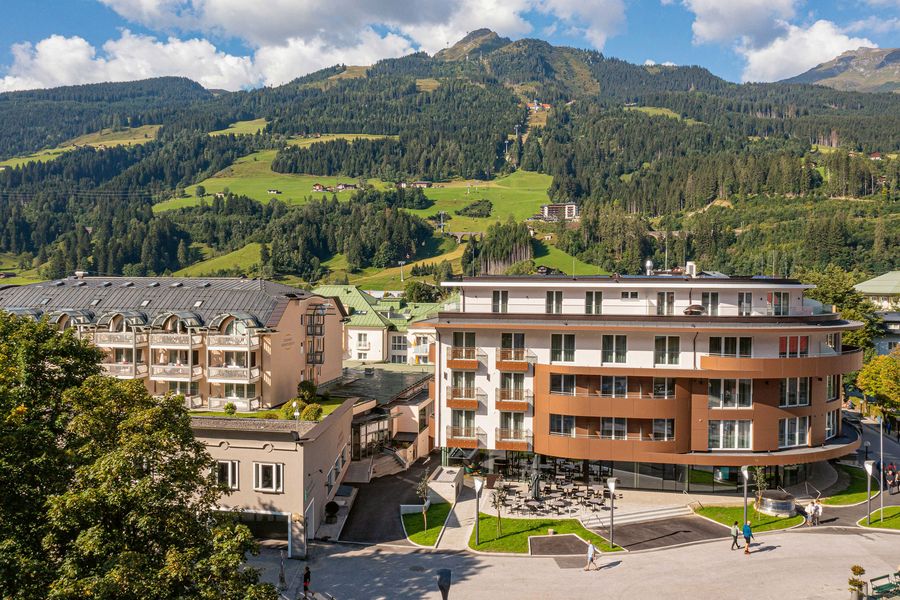 Das GXUND in Bad Hofgastein verbindet zentrale Lage mit unmittelbarer Nähe zur Bergwelt