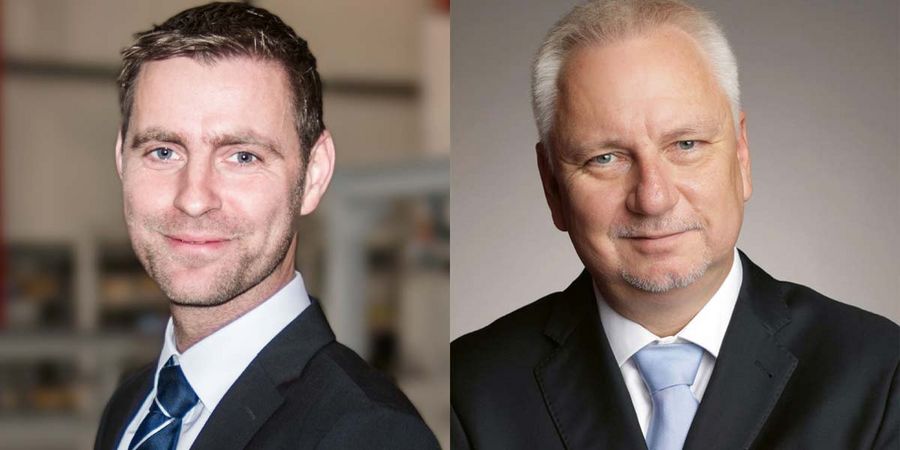 Stefan Bockholt, Technischer Geschäftsführer und Michael Kabourek, Vertriebsleiter und Prokurist der eno energy GmbH