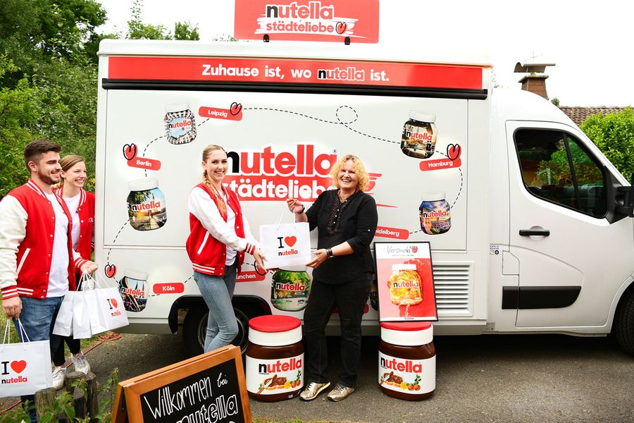 „Case Study Nutella – Kundenerlebnis und Verkaufsförderung, BLU agency network"