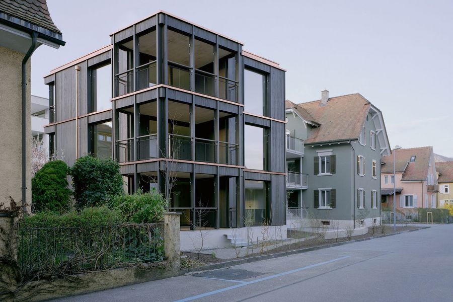 Schäfer Holzbautechnik AG Moderner Bau