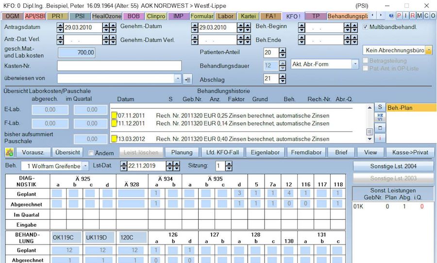 Dampsoft - Zahnarztpraxis Software