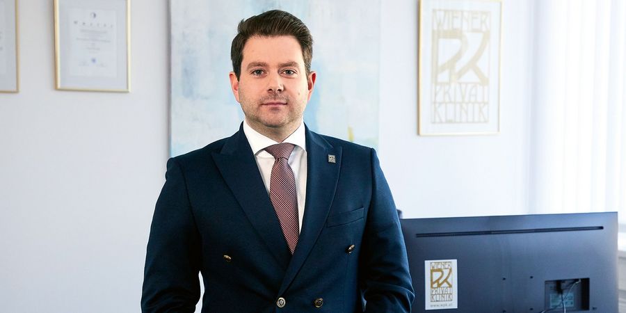 Thomas-Peter Ebm, Geschäftsführer der Wiener Privatklinik Betriebs-Ges.m.b.H. & Co. KG