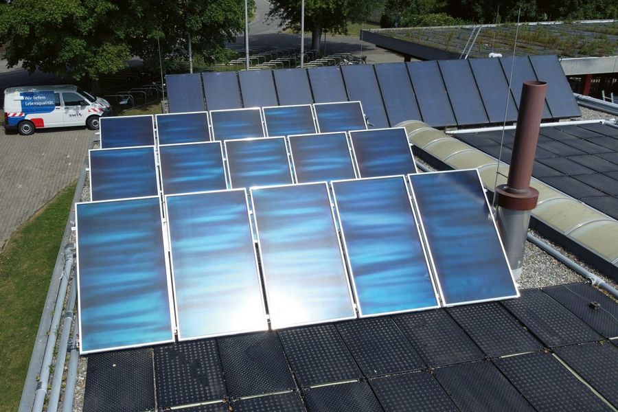 Stadtwerke Tuttlingen GmbH Solarthermieanlage 