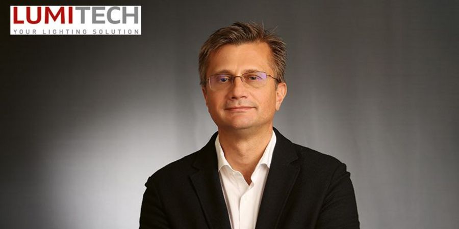 Stefan Tasch, Geschäftsführer der LUMITECH Produktion und Entwicklung GmbH