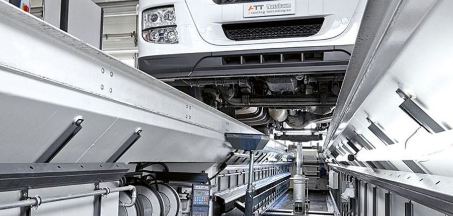 ATT Nussbaum Prüftechnik Fertiggrube Truckbay