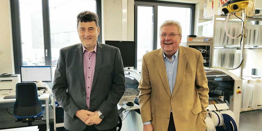 Martin Janssen, Geschäftsführer; Elmar Hamm, Verkaufsdirektor Dr. E. Horn GmbH & Co. KG