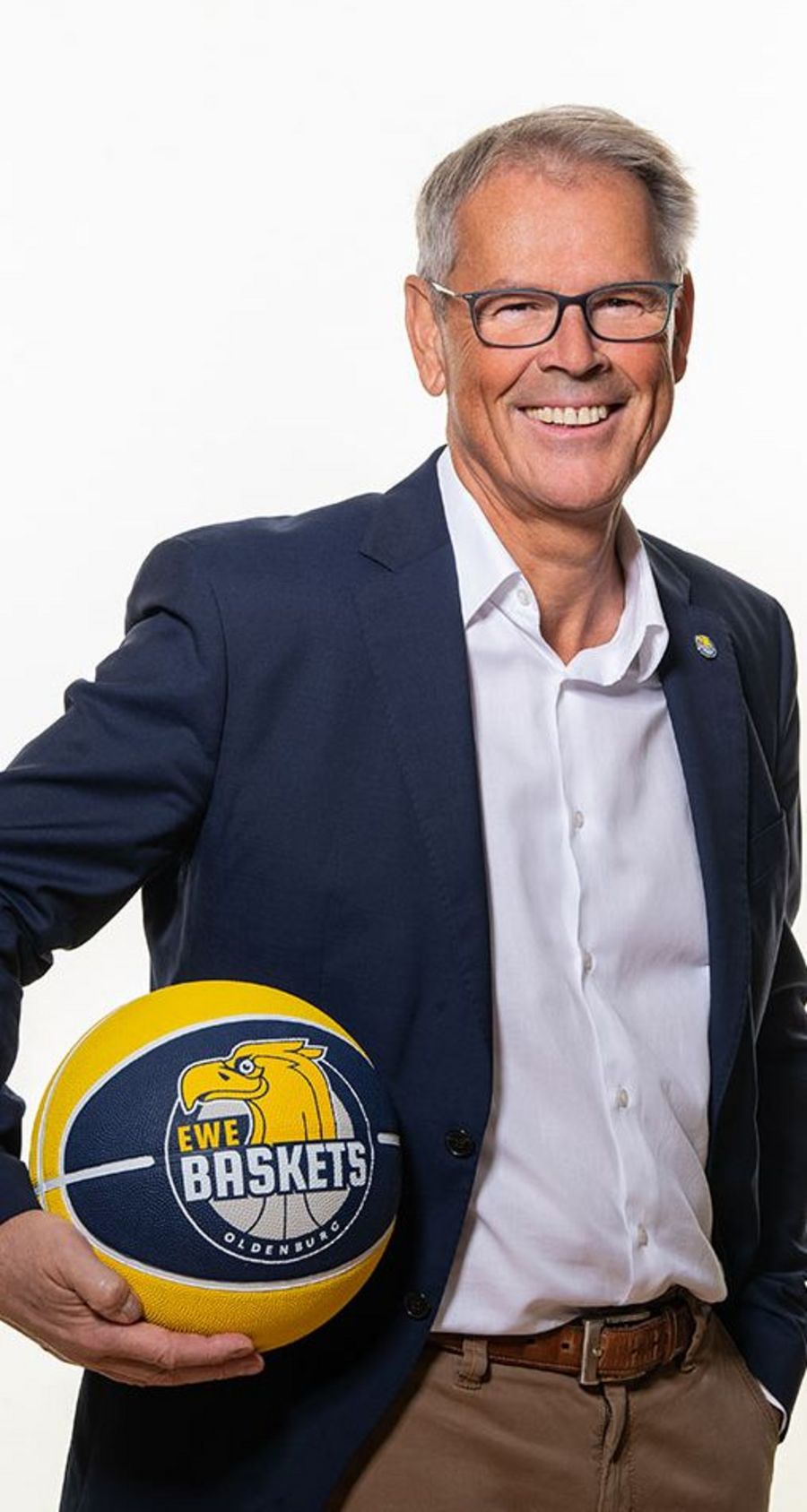 Hermann Schüller, Geschäftsführer der EWE Baskets Oldenburg