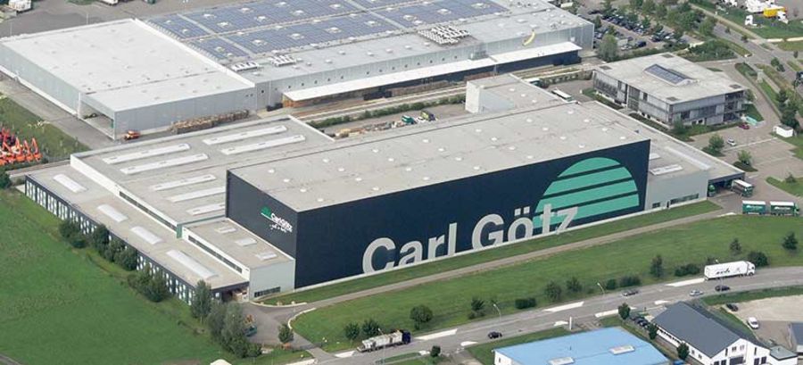Die Firmenzentrale der Carl Götz GmbH in Neu-Ulm