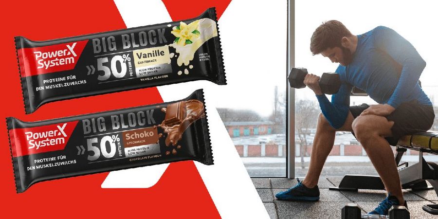 WELL PLUS TRADE GmbH Power System Big Block Riegel