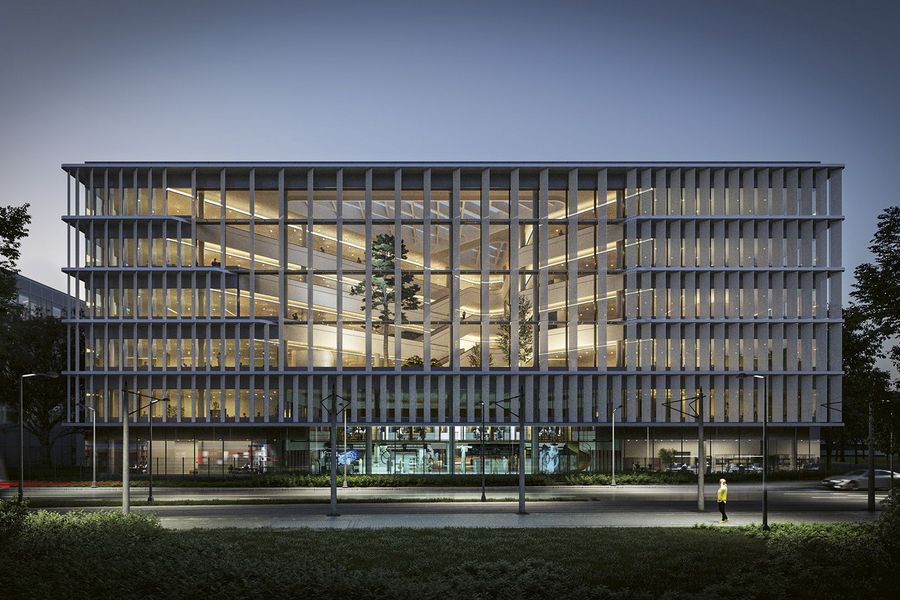 Rupert App GmbH & Co. Merck Bürogebäude in Darmstadt
