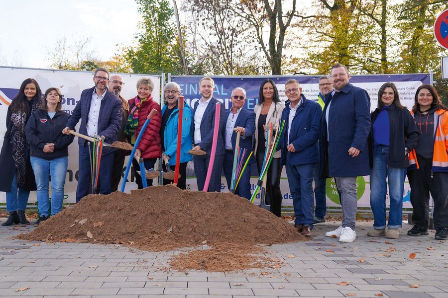 Breitband Main-Kinzig GmbH Spatenstich 