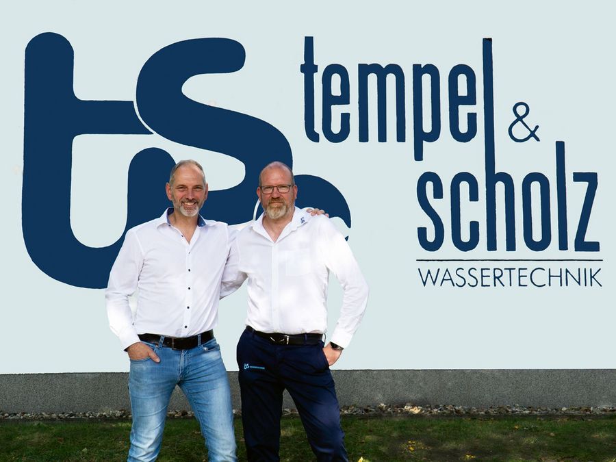 Geschäftsführer Jens-Uwe Scholz und Kai Barchfeld