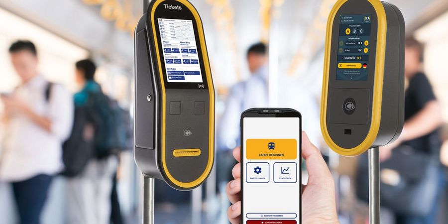 Mobiles, nahtloses Bezahlen im Verkehrsmittel mit Ticketing Inside Mobiles, nahtloses Bezahlen im Verkehrsmittel mit Ticketing Inside