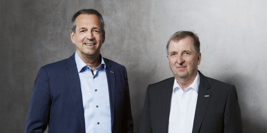 Michael Rolf und Jörg Axel Simon, Vorstand der NORDWEST Handel AG Michael Rolf und Jörg Axel Simon, Vorstand der NORDWEST Handel AG