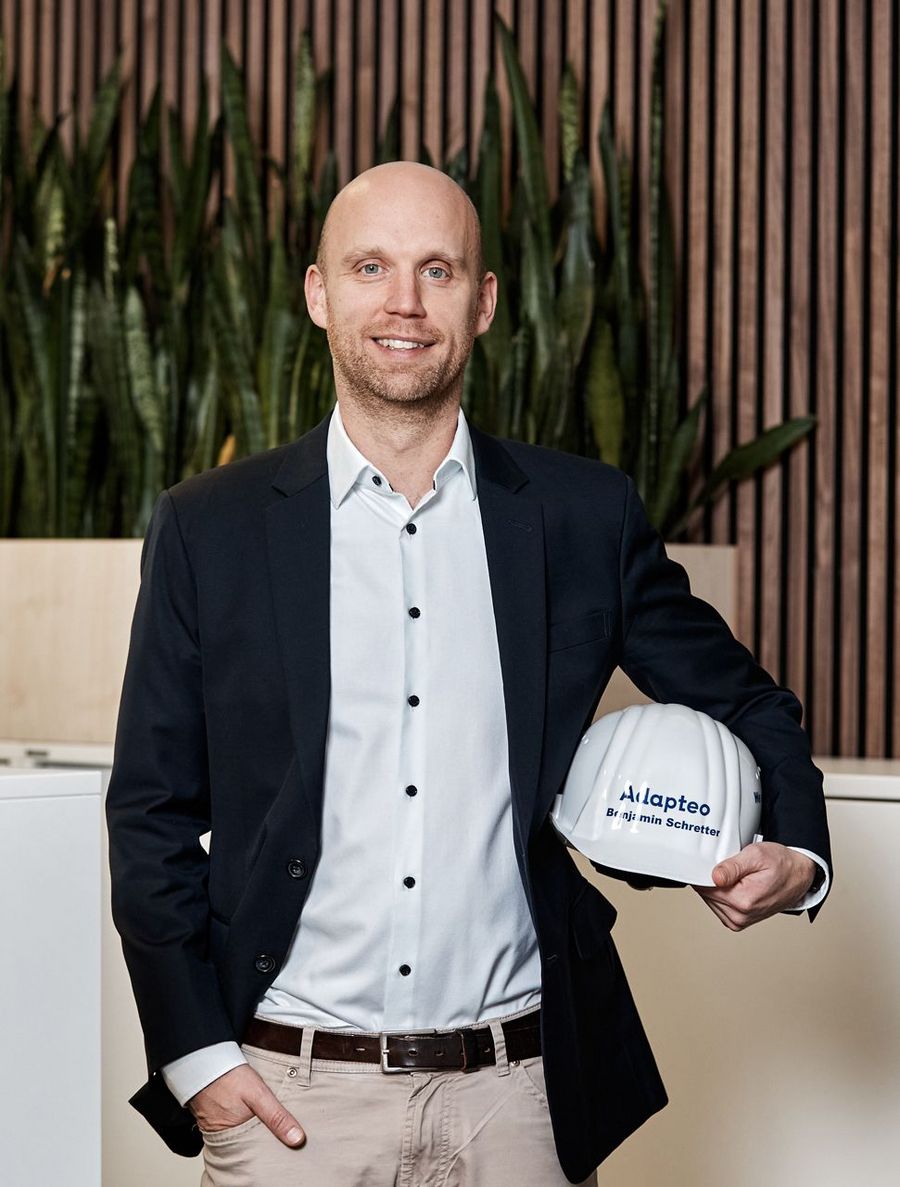 Benjamin von Schretter, Geschäftsführer der Adapteo GmbH Benjamin von Schretter, Geschäftsführer der Adapteo GmbH