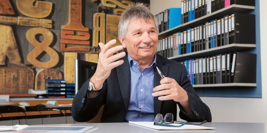Alfred Huemer,Geschäftsführer der HUBER Signage Austria GmbH