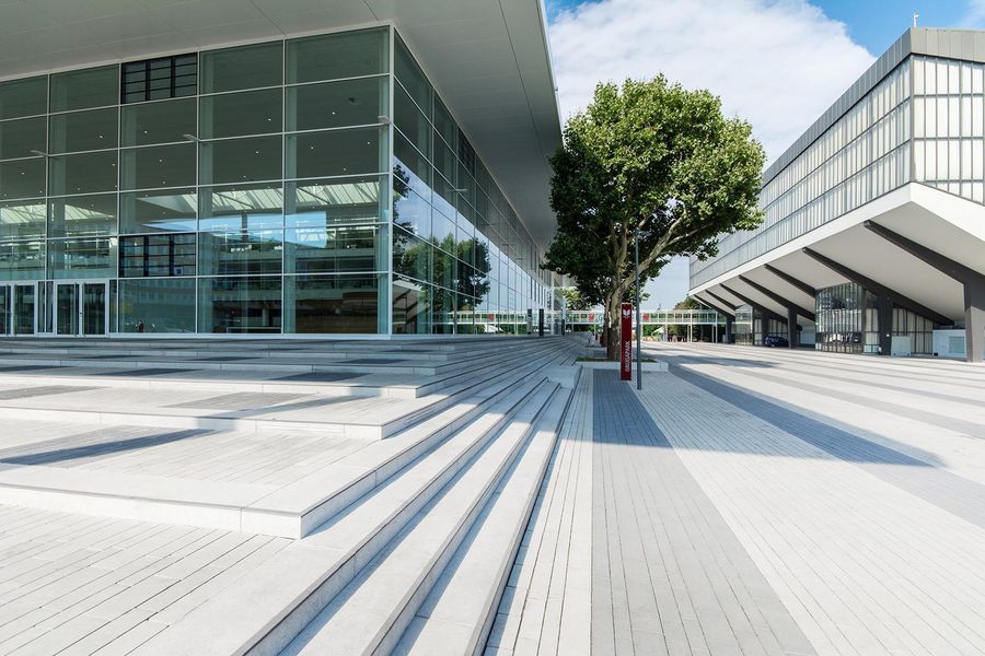 Messe Essen, Eingang Messehaus Ost Messe Essen, Eingang Messehaus Ost