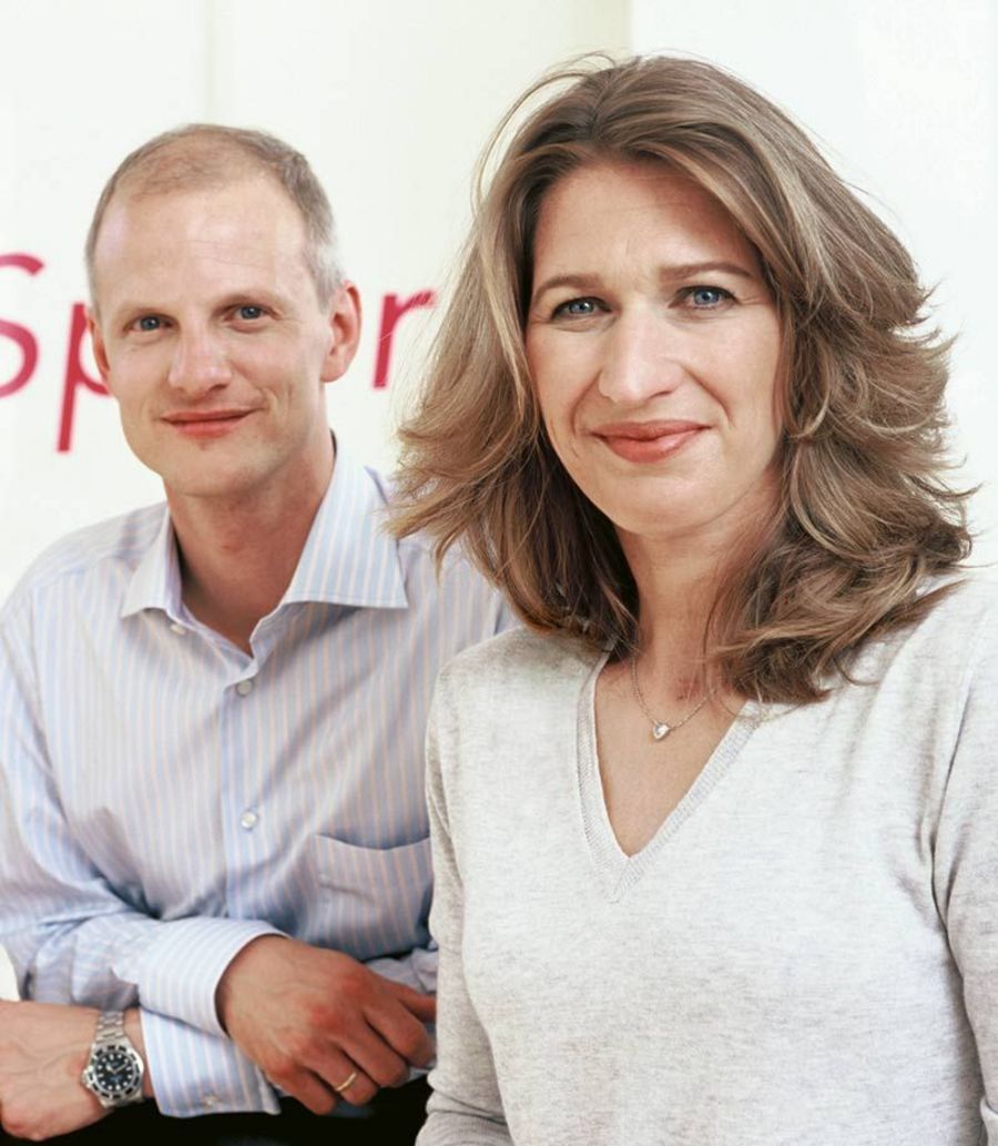 Niclas Bönström und Stefanie Graf