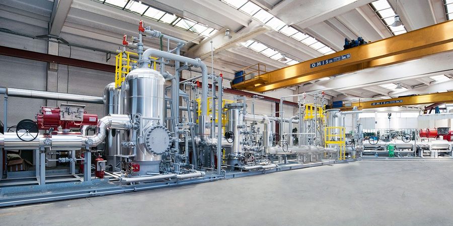 Forain S.r.l. Vollständig montierte PRMS-Gasaufbereitungsanlage für das FAO-Projekt in Basra, Irak