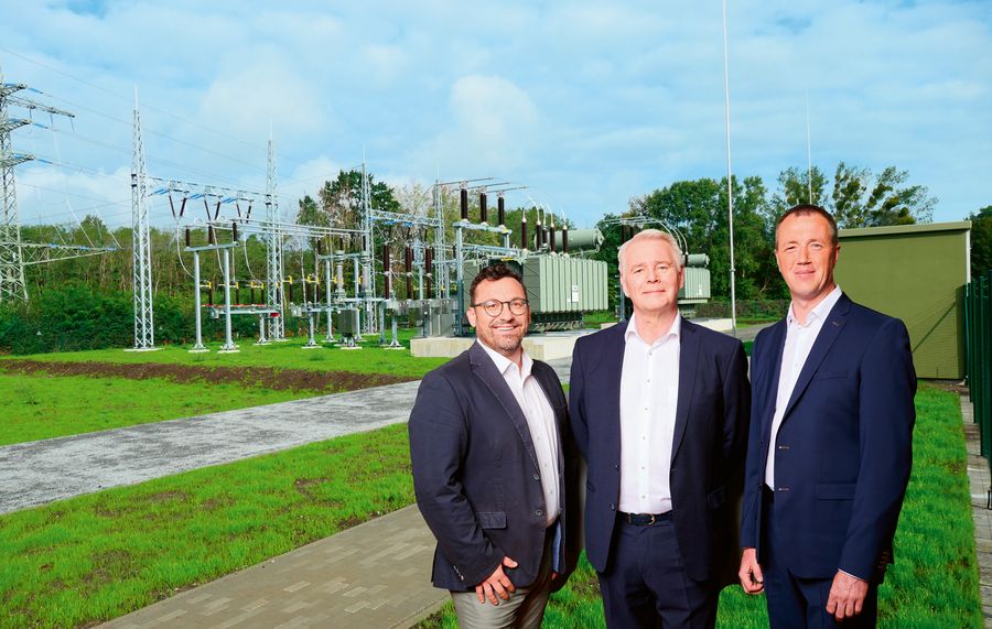 Das Führungstrio der WT Energiesysteme GmbH: Michael Bohnefeld, Dietmar Tietz und Marek Reschke