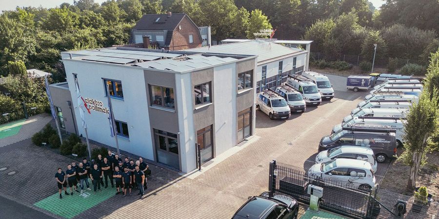 Der Firmensitz der Elektro Pollmeier GmbH Der Firmensitz der Elektro Pollmeier GmbH