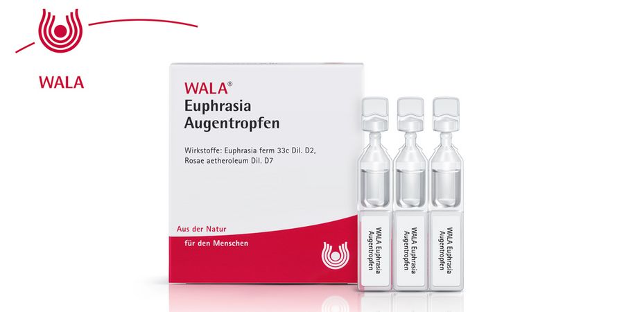 Die Euphrasia-Augentropfen sind ein Klassiker in der Produktpalette