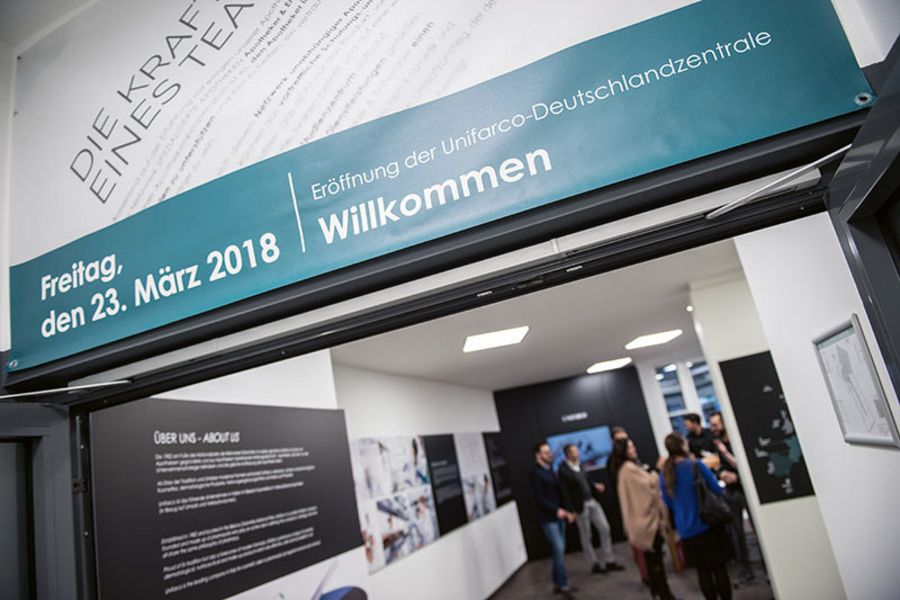 Unifarco eröffnet die deutsche Zentrale
