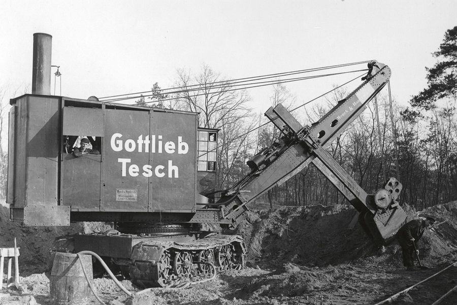 Gottlieb Tesch Kanal- und Rohrleitungsbau GmbH historische Aufnahme