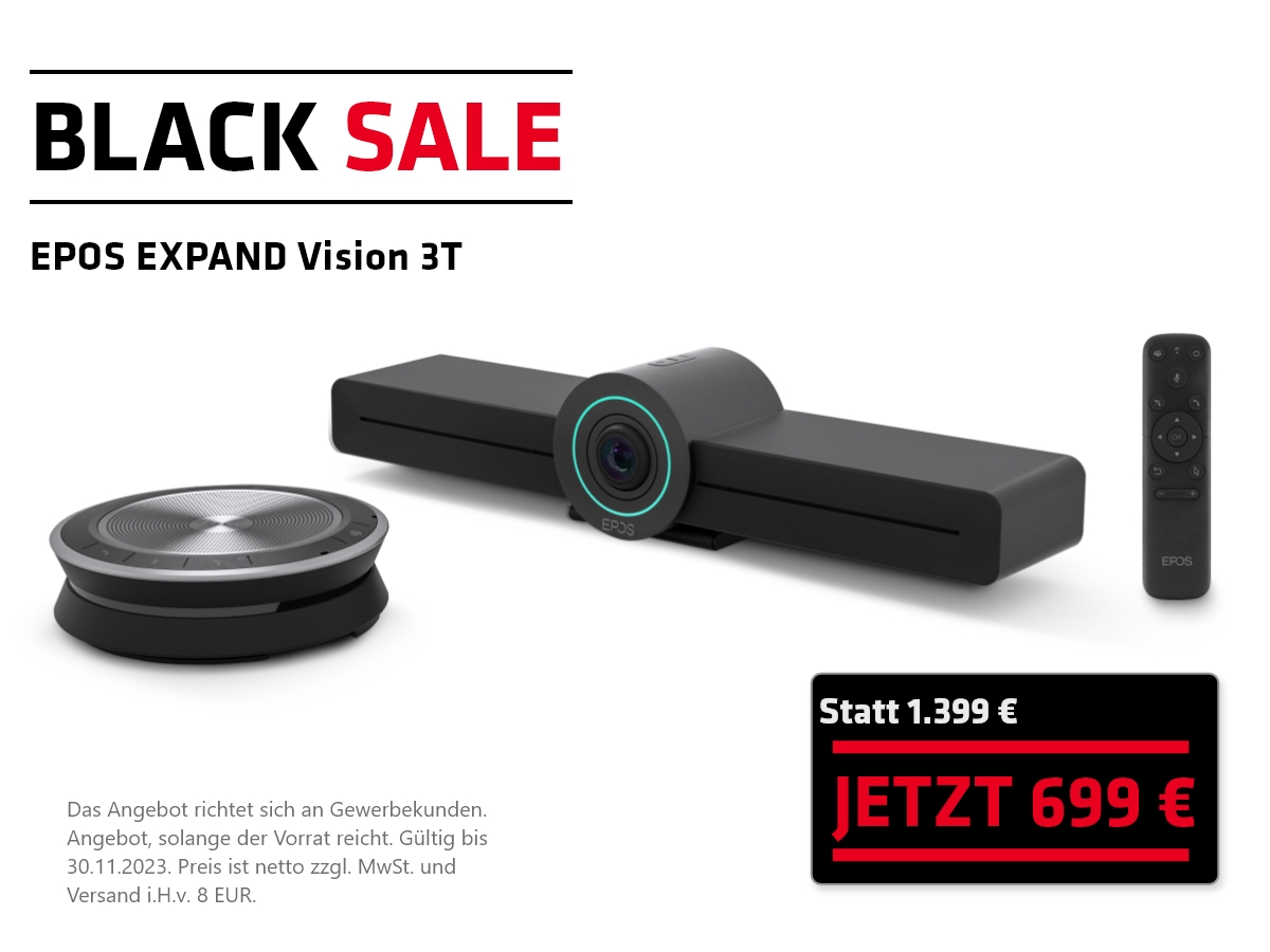 BLACK SALE: EPOS EXPAND Vision 3T