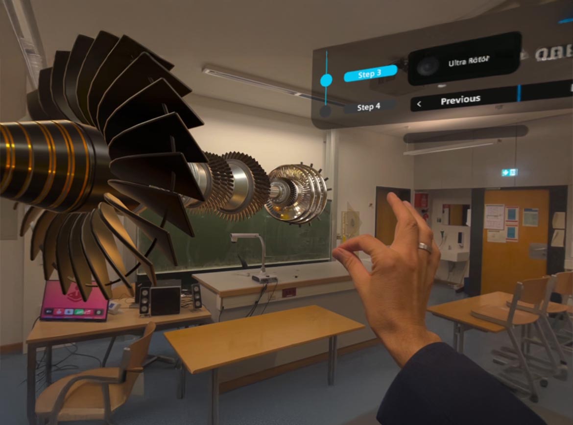 Visoric begeistert auf der Zukunftsbörse 2024 mit 3D und Mixed Reality.