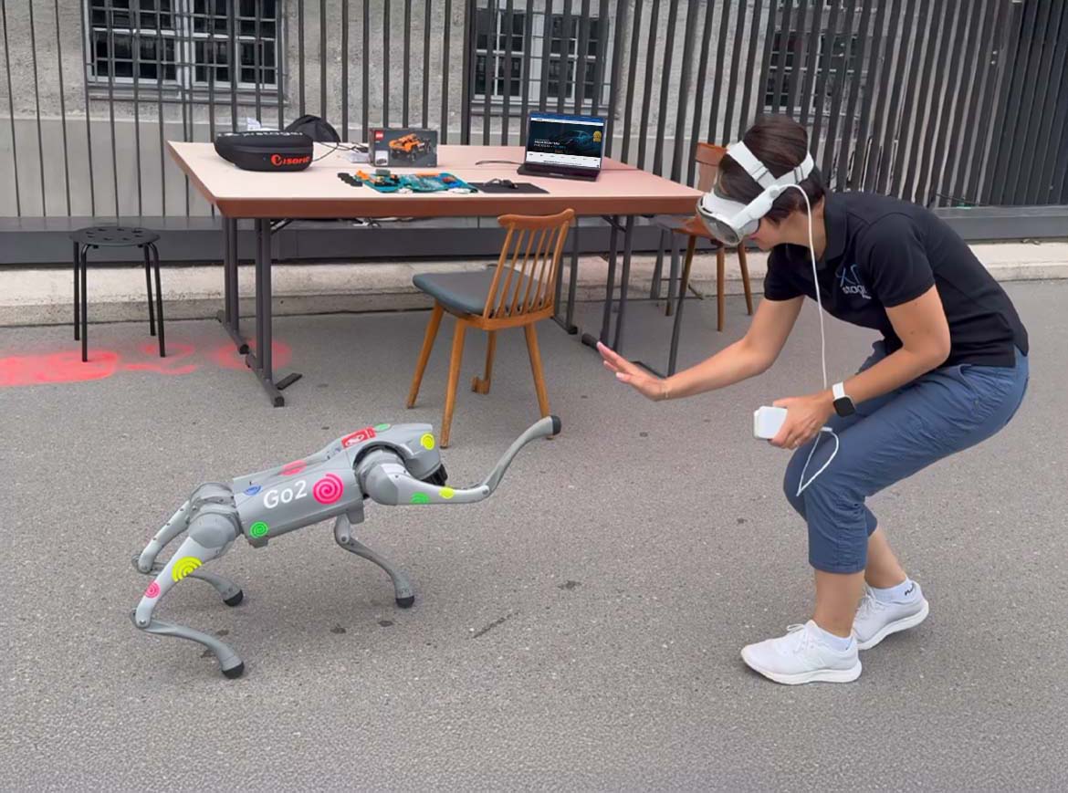 Robo Dog trifft XR,  Realität im Test