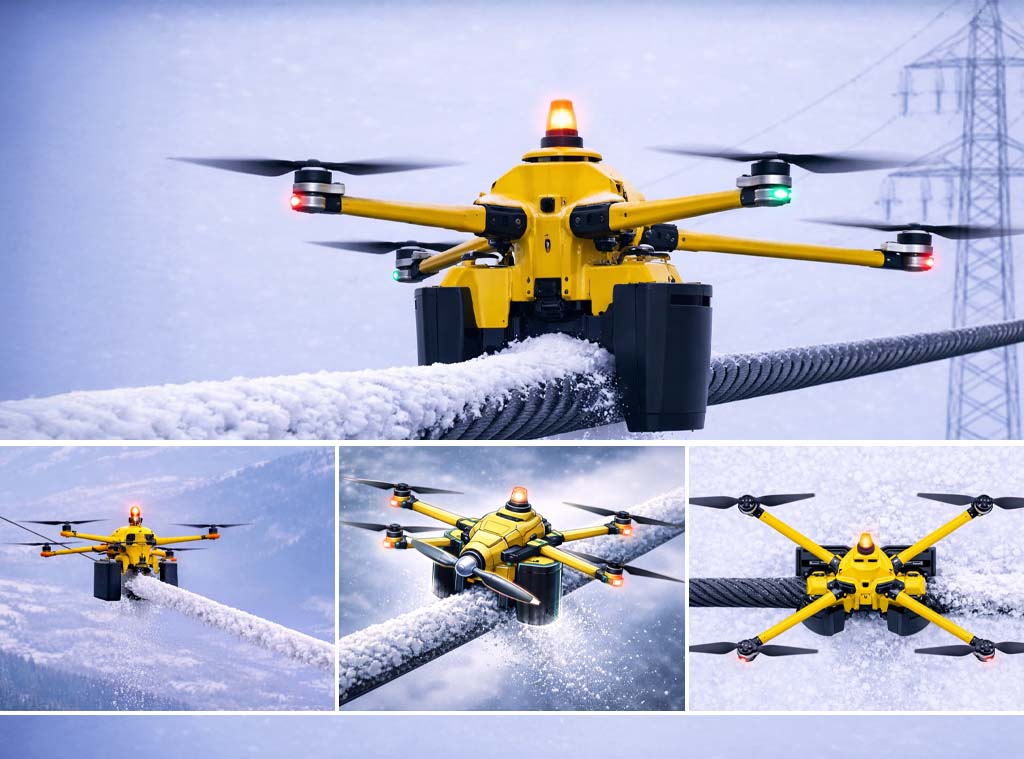 Fliegende KI mit autonomen Drohnen im Industrieeinsatz