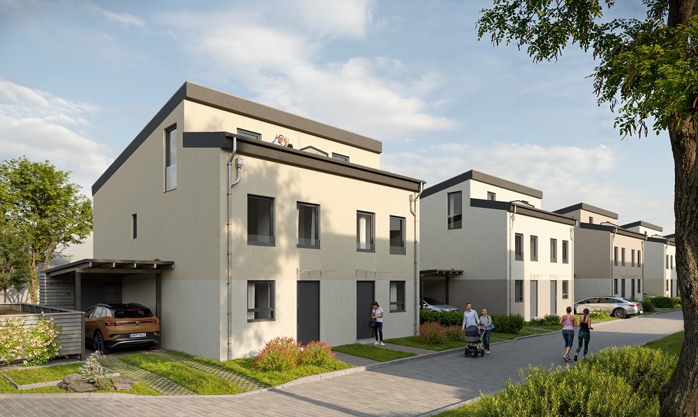 Werner Wohnbau präsentiert Projekt Biblis, Wohngebiet Helfrichtsgärtel III