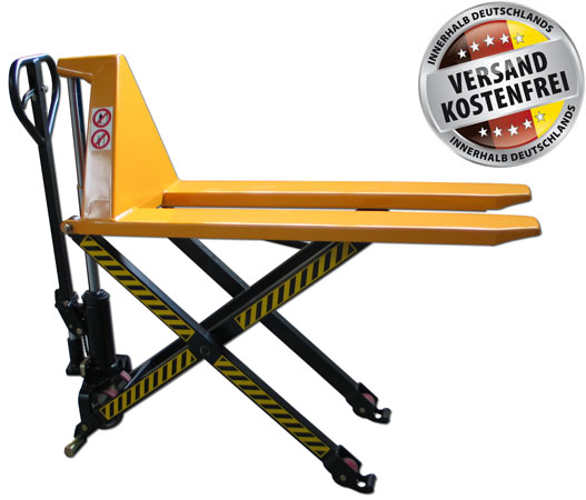manueller Scherenhubwagen WSHW 1000, Tragfähigkeit 1000 kg manueller Scherenhubwagen WSHW 1000, Tragfähigkeit 1000 kg