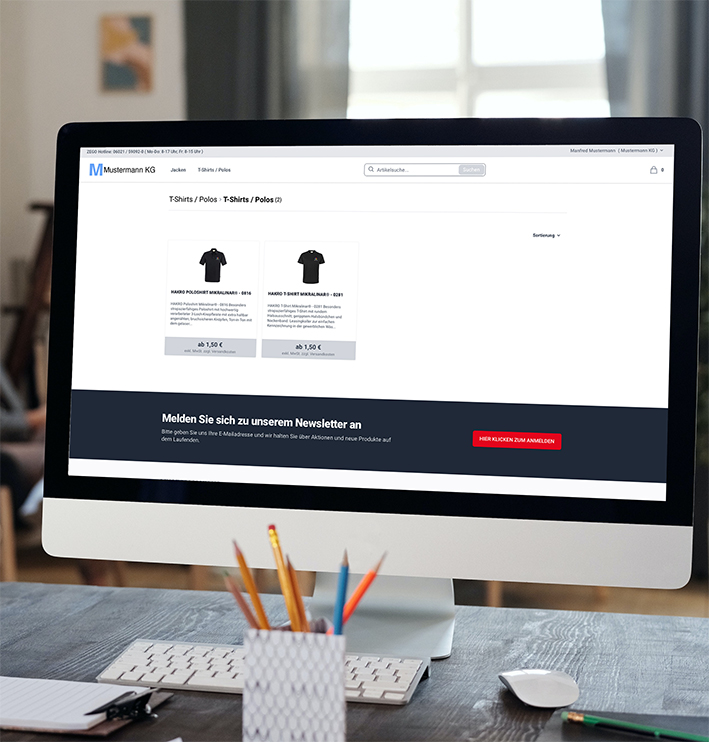 Online Shop Systeme für den Textileinkauf Online Shop Systeme für den Textileinkauf